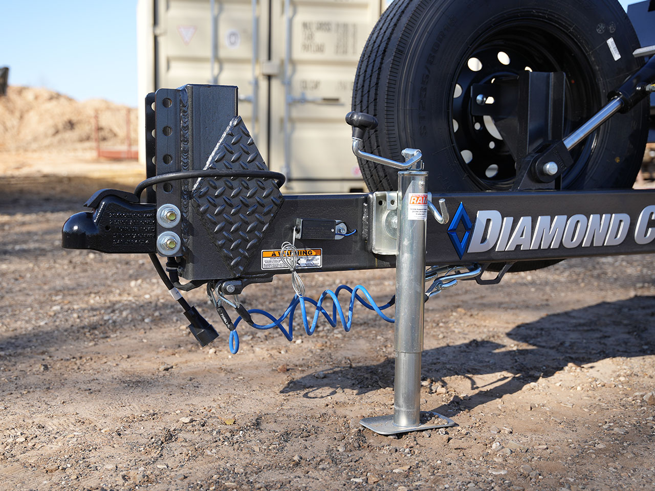 Diamond C 6 x 12 7K Equipment Trailer DSA Diamond C Trailer DSA107-L12X77