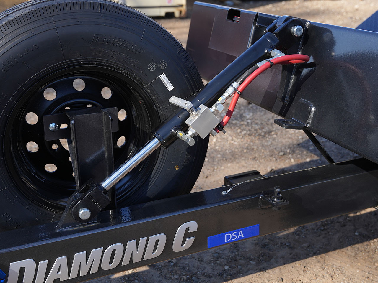 Diamond C 6 x 12 7K Equipment Trailer DSA Diamond C Trailer DSA107-L12X77