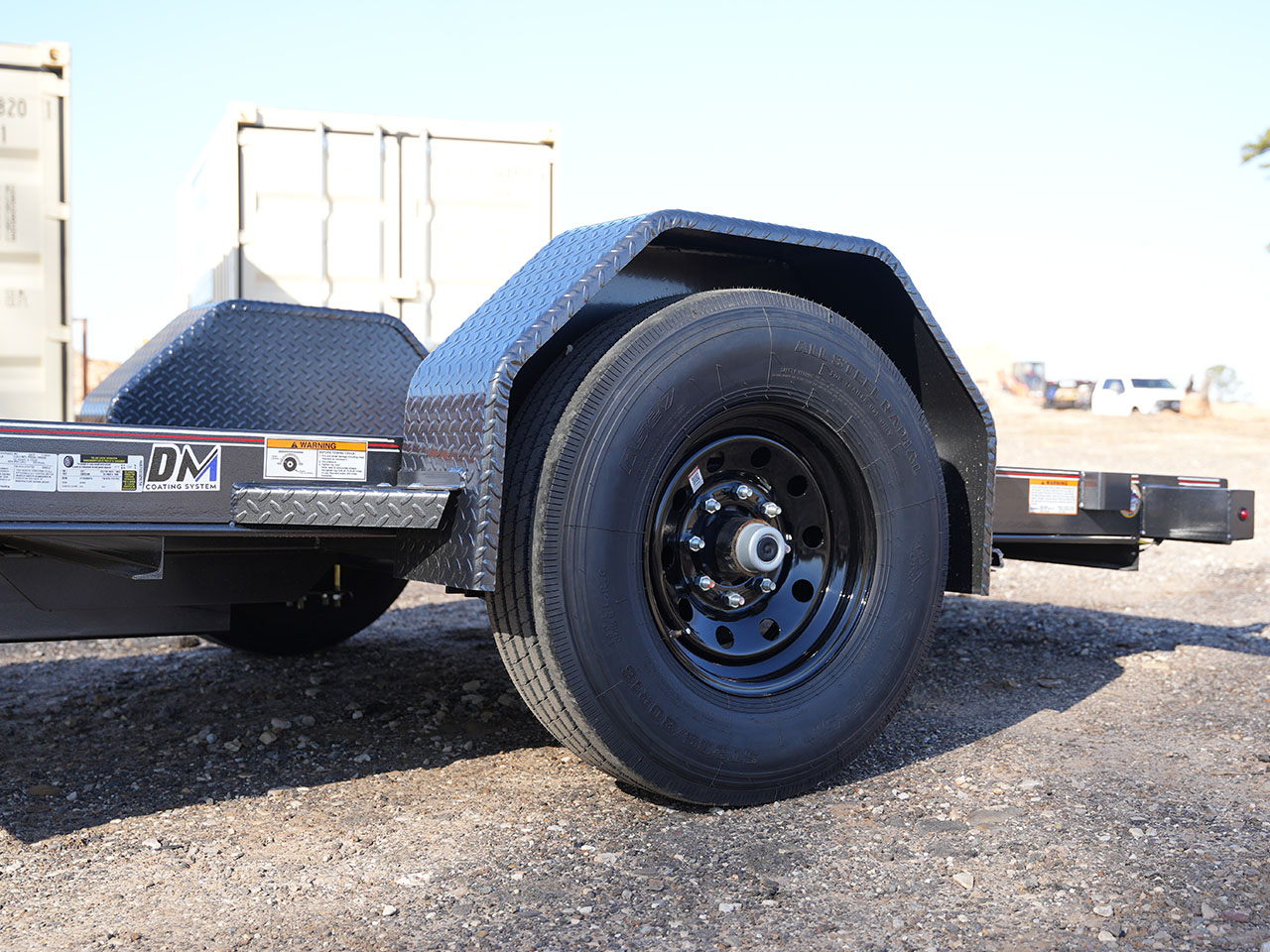 Diamond C 6 x 12 7K Equipment Trailer DSA Diamond C Trailer DSA107-L12X77