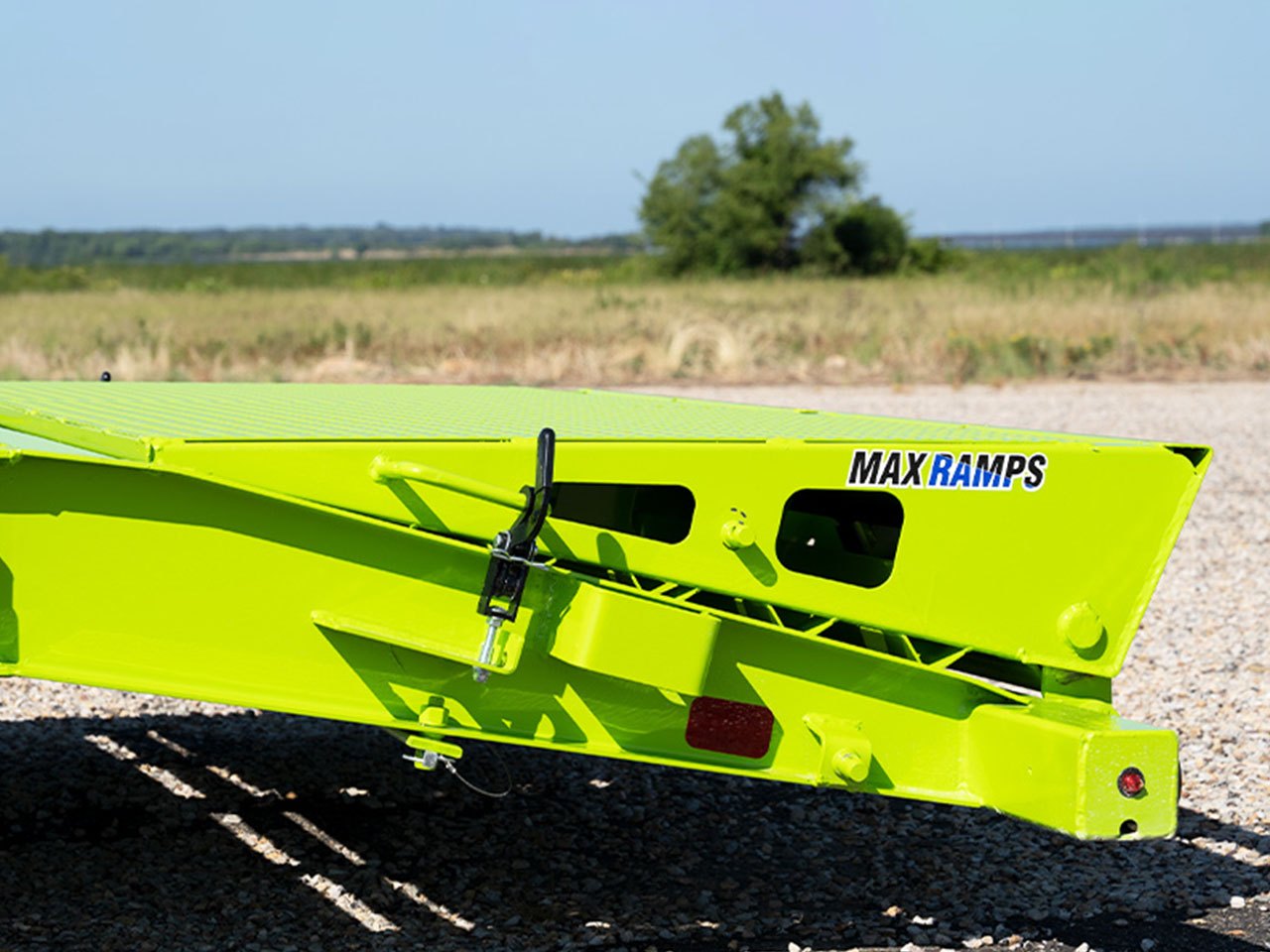 Diamond C 7 x 20 14K Max Ramps Equipment Trailer w/Side Steps LPX Diamond C Trailer LPX207-L20X82-D36MSS