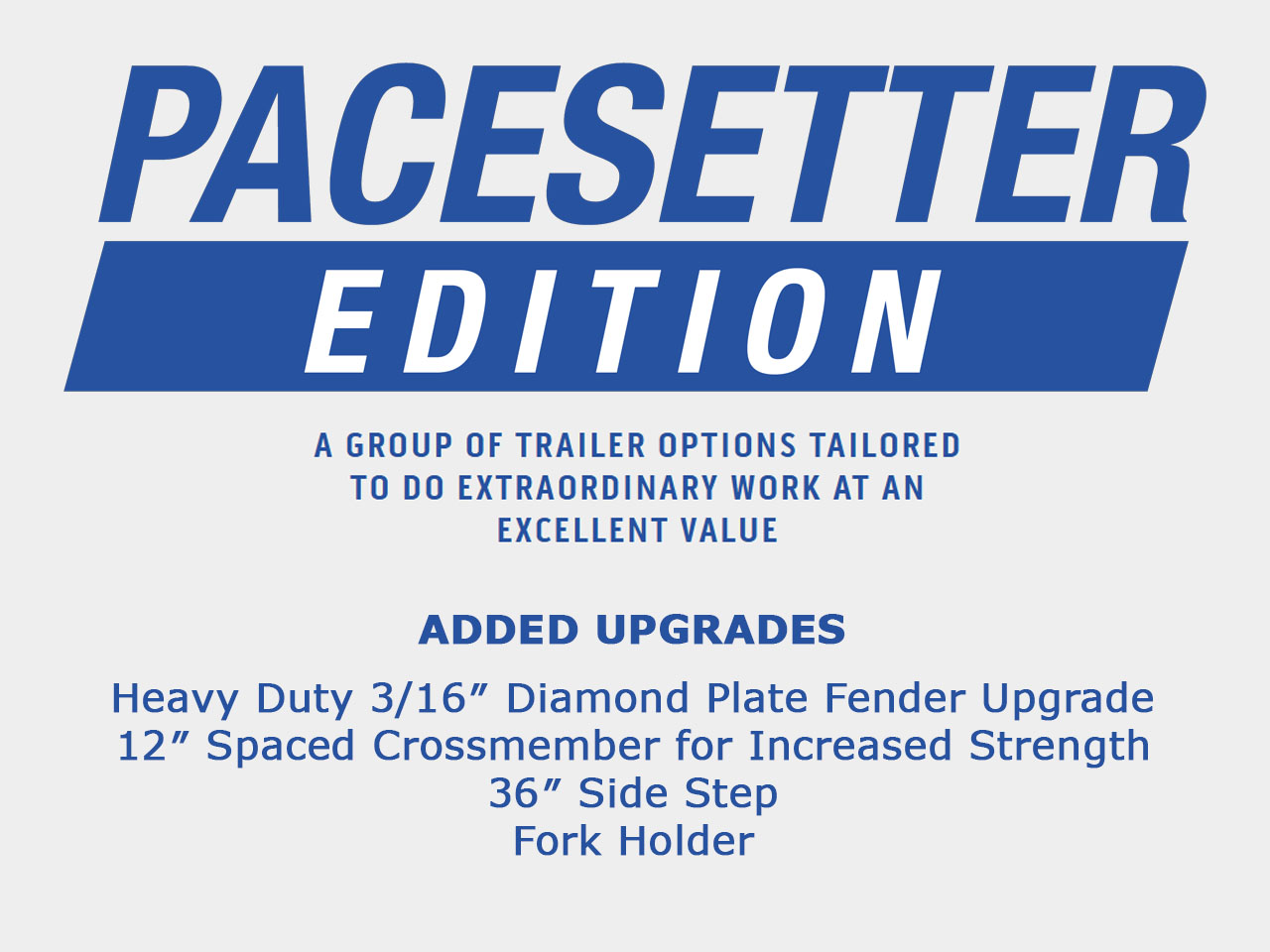 Diamond C 7 x 24 20K Pacesetter Equipment Trailer LPX Diamond C Trailer LPX210-L24X82-PAC