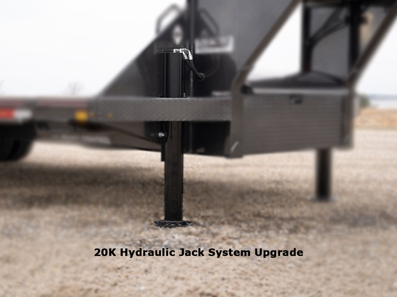 Diamond C 8.5 x 32 24K GN Equip Trailer w/Blackwood Hydraulic Dovetail Diamond C Trailer FMAX212-L32X102-DBWJDH