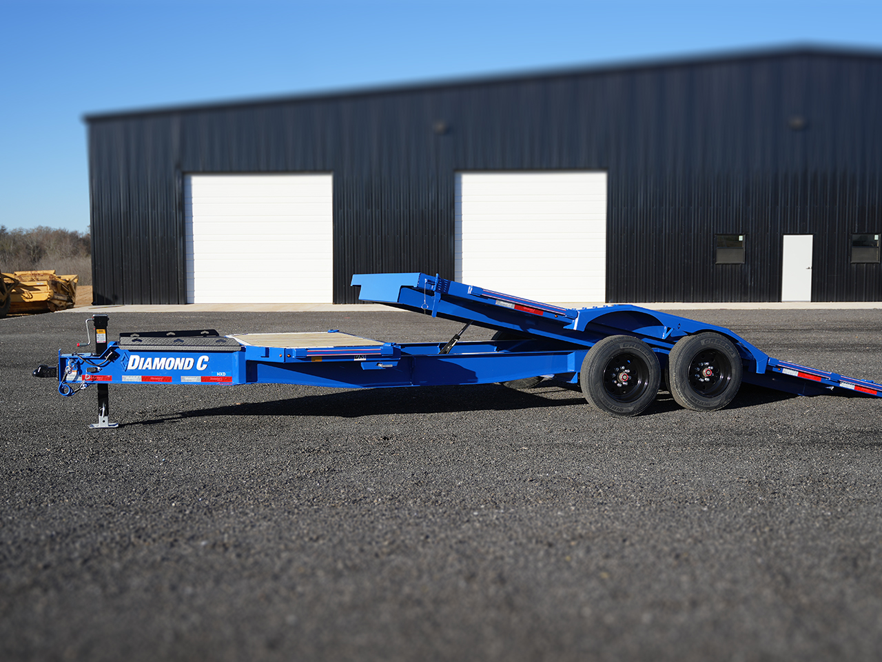 Diamond C 8.5 x 22 18K Hydraulic Tilt Trailer w/Pro Tilt Upgrade Diamond C Trailer HXD208-L22X102-SC