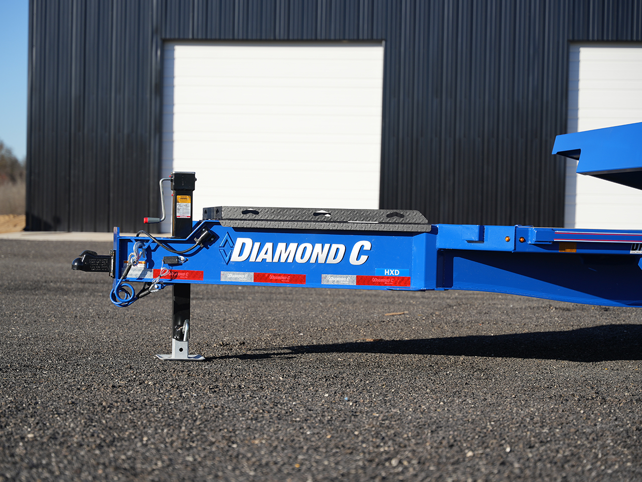 Diamond C 8.5 x 24 20K Hydraulic Dampened Tilt Trailer Diamond C Trailer HXD210-L24X102