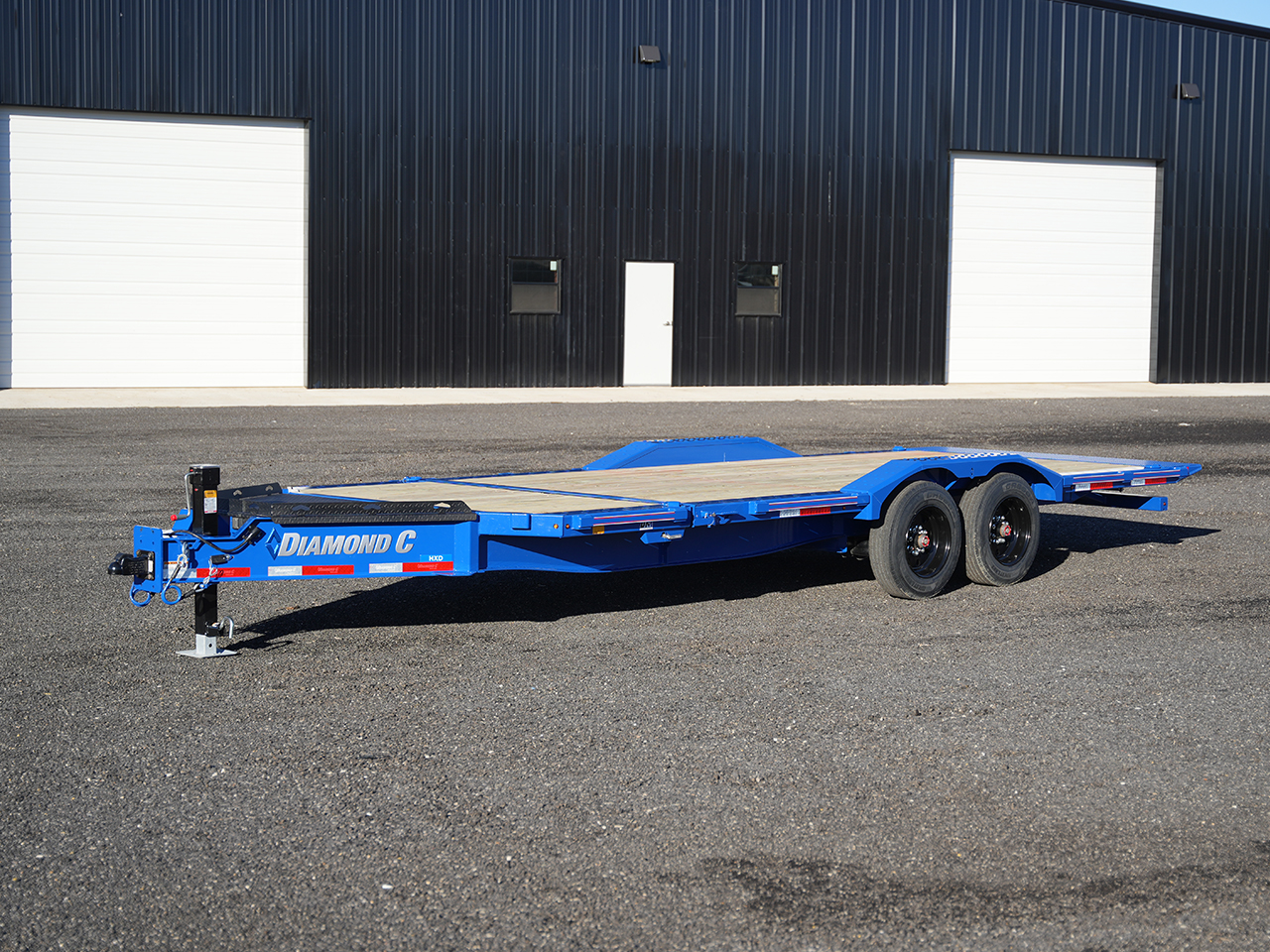 Diamond C 8.5 x 24 20K Hydraulic Dampened Tilt Trailer Diamond C Trailer HXD210-L24X102