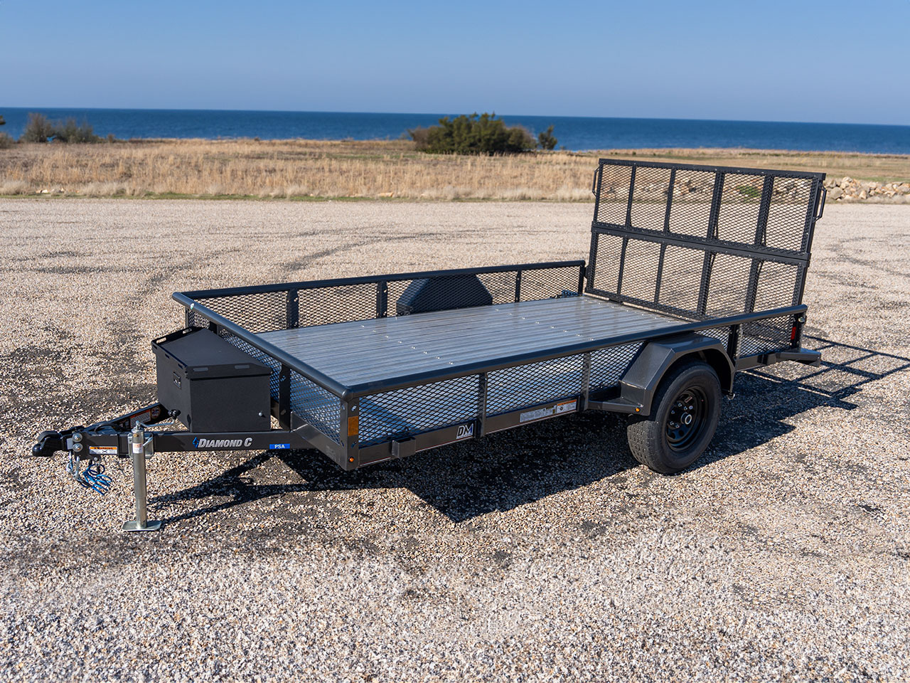 Diamond C 6 x 10 3.5K Utility Trailer PSA Diamond C Trailer PSA135-L10X77