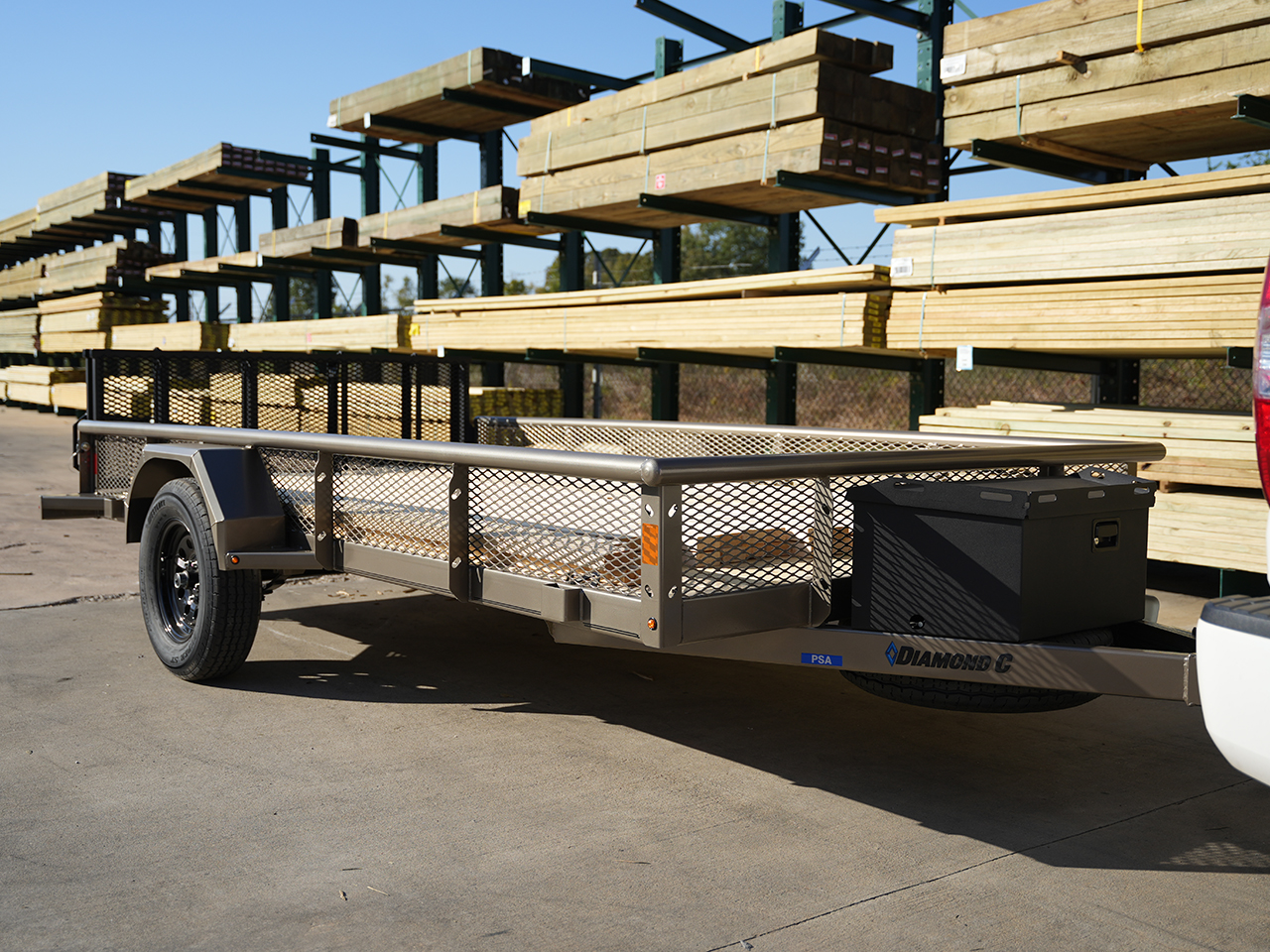 Diamond C 6 x 12 6K Utility Trailer PSA Diamond C Trailer PSA106-L12X77