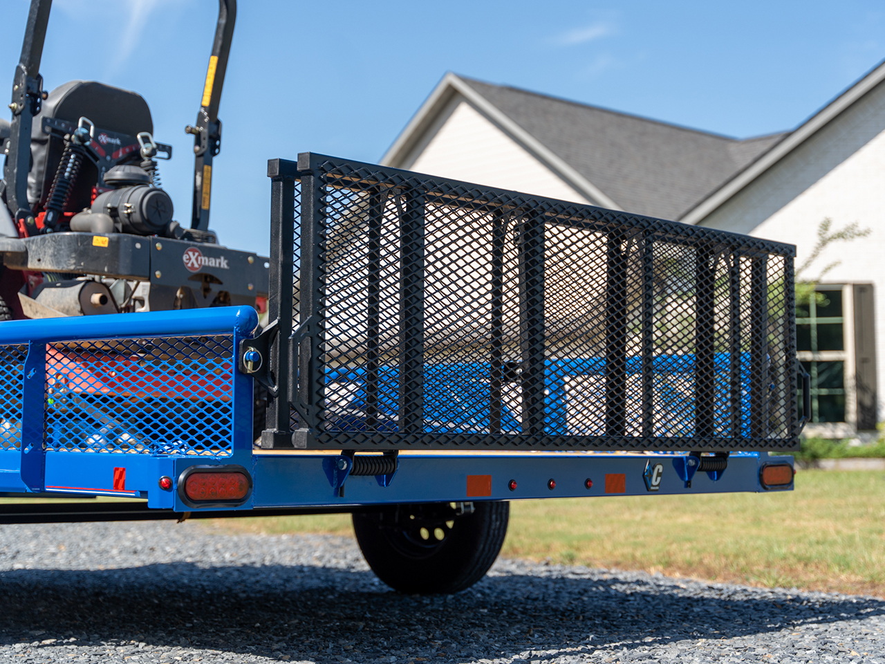 Diamond C 6 x 12 6K Utility Trailer PSA Diamond C Trailer PSA106-L12X77