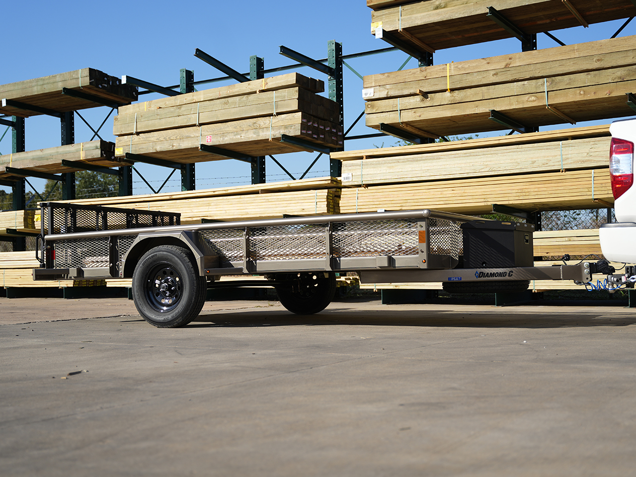 Diamond C 6 x 12 6K Utility Trailer PSA Diamond C Trailer PSA106-L12X77