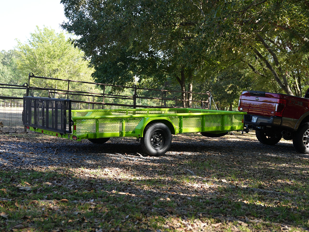 Diamond C 7 x 12 6K Utility Trailer w/Expanded Metal Sides PSA Diamond C Trailer PSA106-L12X83-EMS
