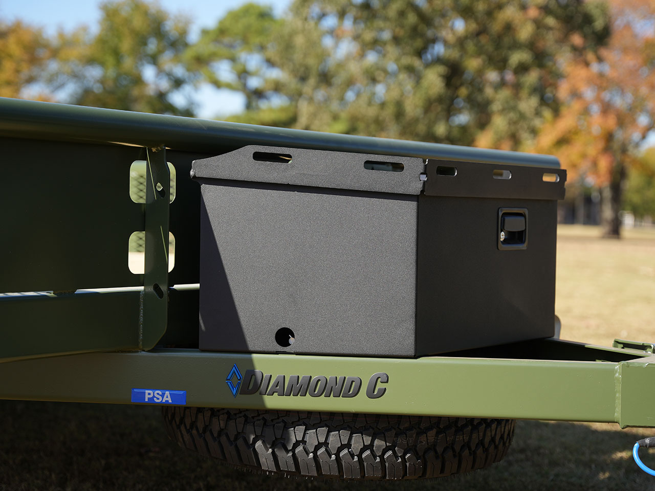 Diamond C 7 x 12 6K Venture Utility Trailer w/Expanded Metal Sides PSA Diamond C Trailer PSA106-L12X83-VEMS