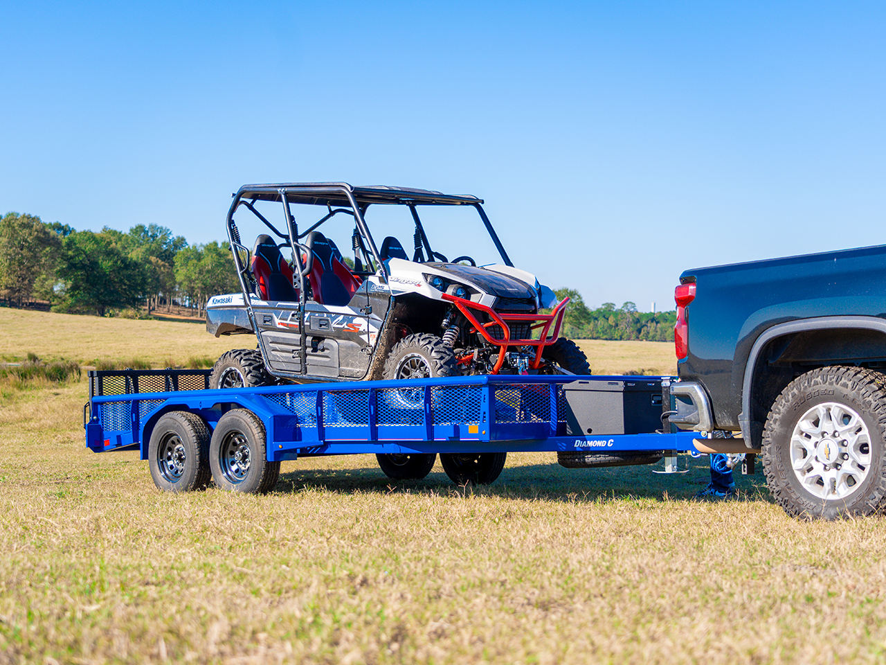 Diamond C 7 x 20 7K Premium Utility Trailer GTU Diamond C Trailer GTU235-L20X83