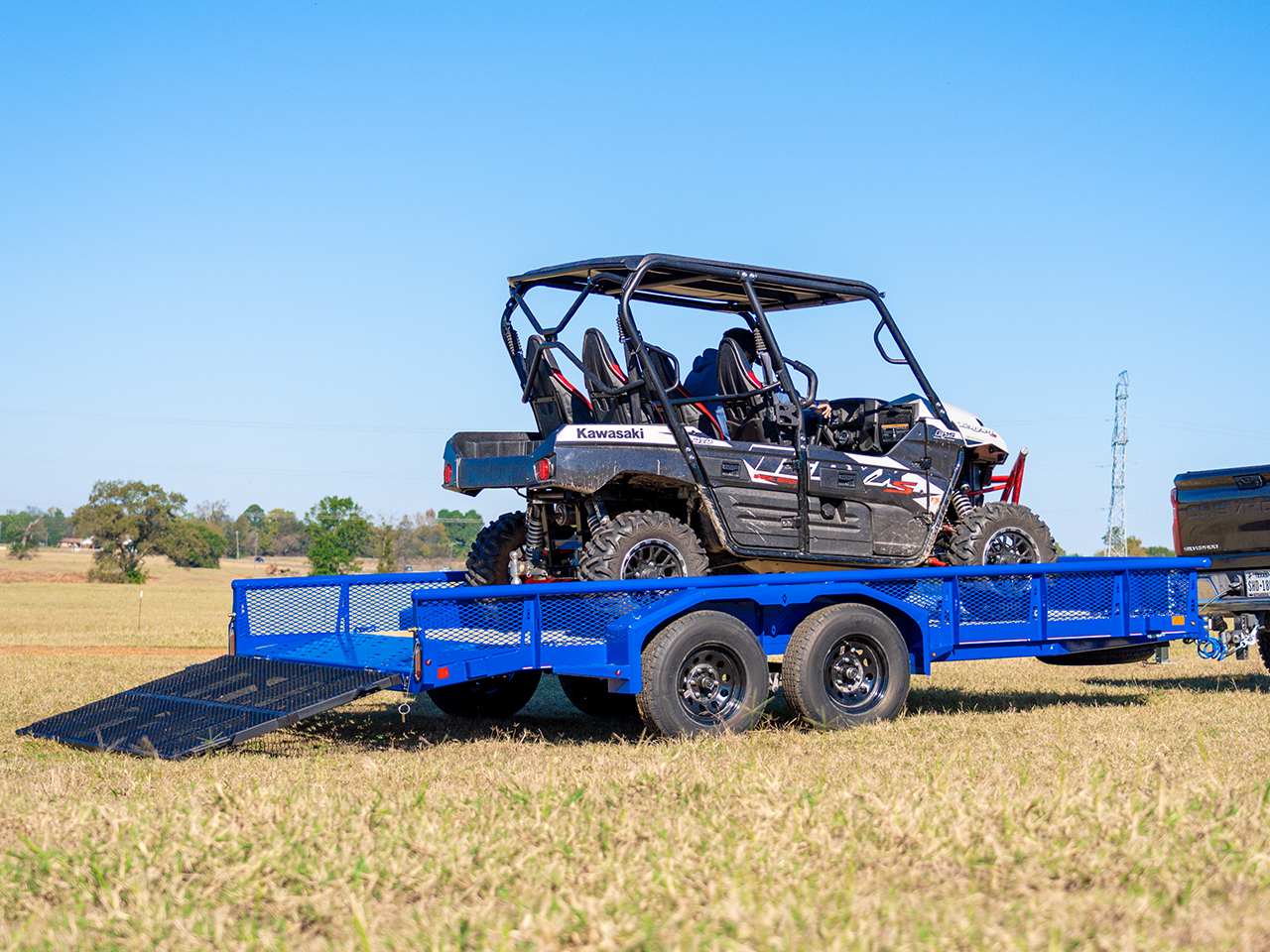Diamond C 7 x 20 7K Premium Utility Trailer GTU Diamond C Trailer GTU235-L20X83
