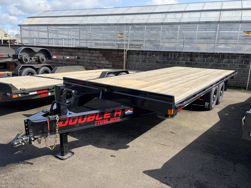Double A 8.5x20 15.4K Deckover Trailer Double A Trailer HB148-20