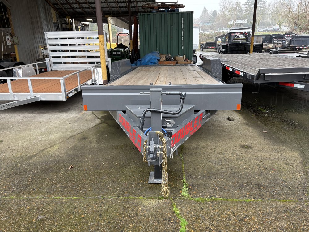 Double A 7x20 15.4K Power Tilt Equipment Trailer Double A Trailer HT147-20