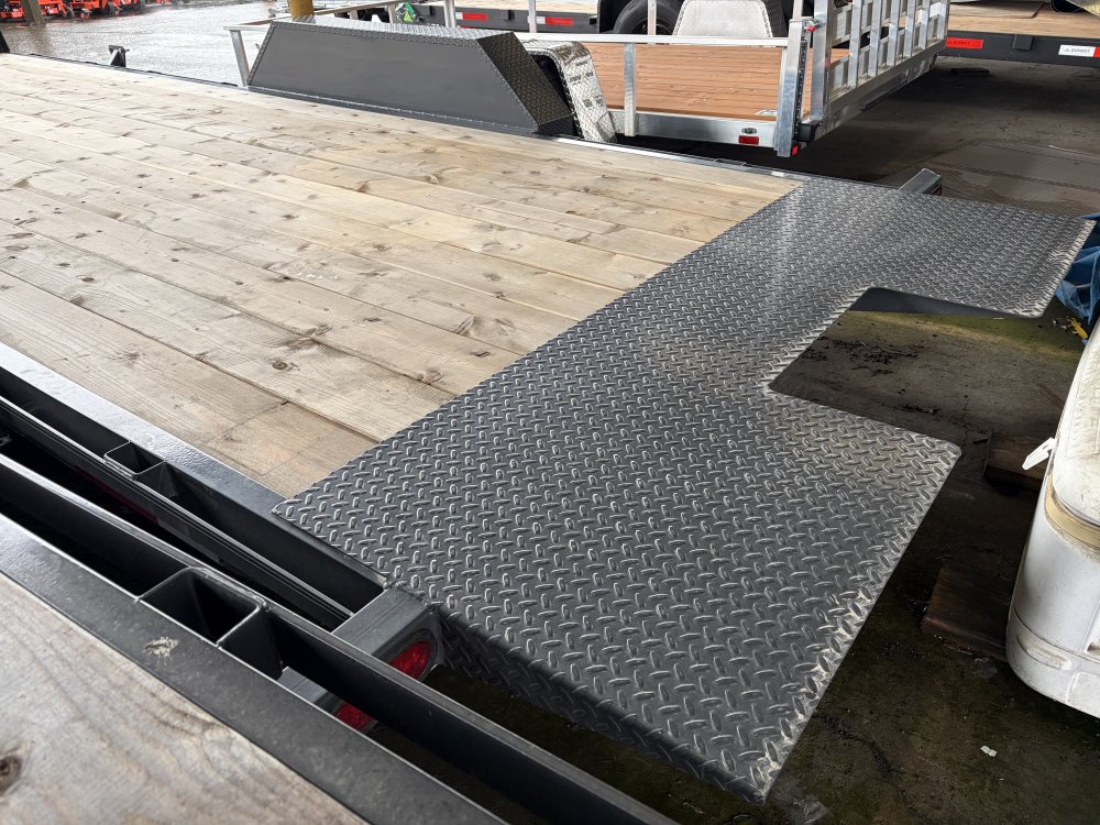 Double A 7x20 15.4K Power Tilt Equipment Trailer Double A Trailer HT147-20