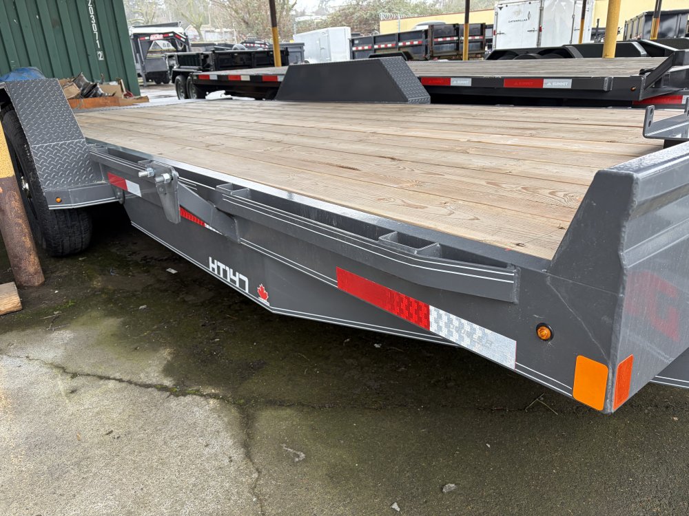 Double A 7x20 15.4K Power Tilt Equipment Trailer Double A Trailer HT147-20