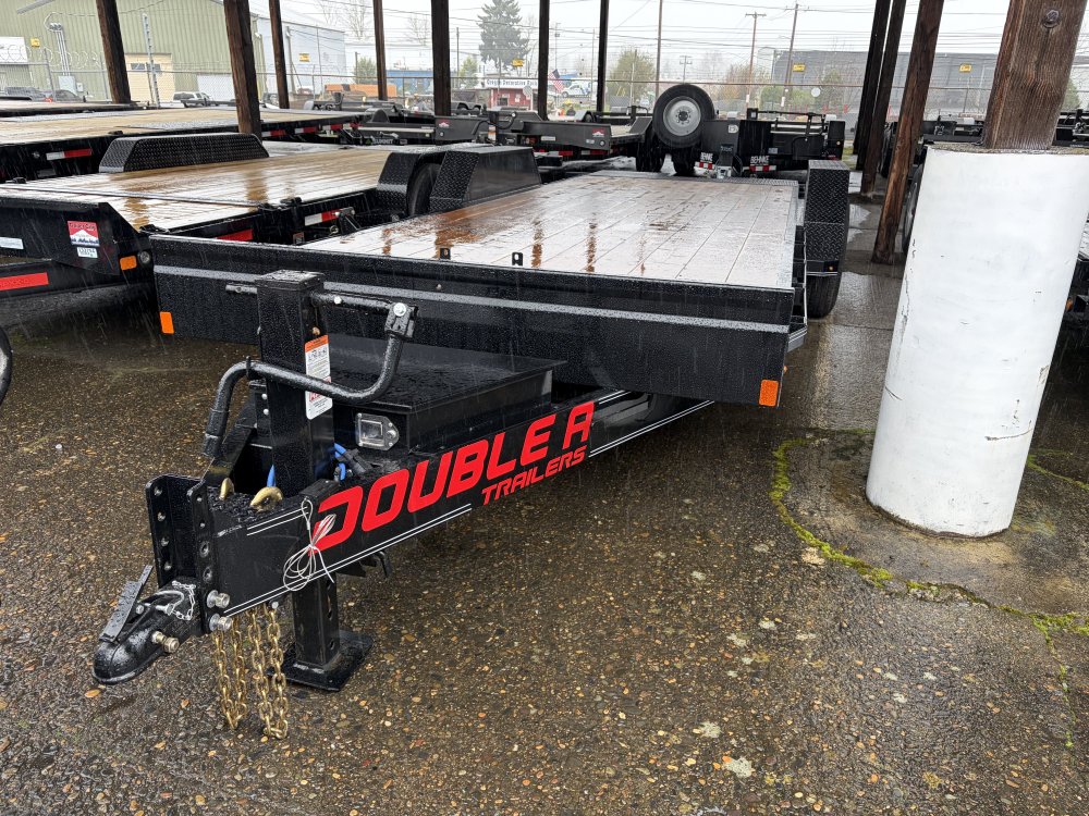 Double A 7x22 15.4K Power Tilt Equipment Trailer Double A Trailer HT147-22