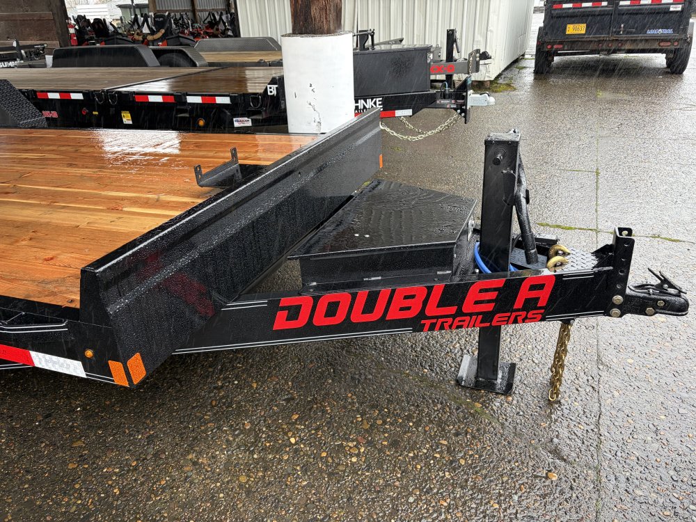 Double A 7x22 15.4K Power Tilt Equipment Trailer Double A Trailer HT147-22