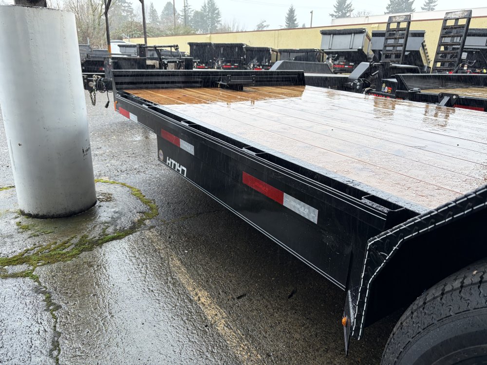 Double A 7x22 15.4K Power Tilt Equipment Trailer Double A Trailer HT147-22