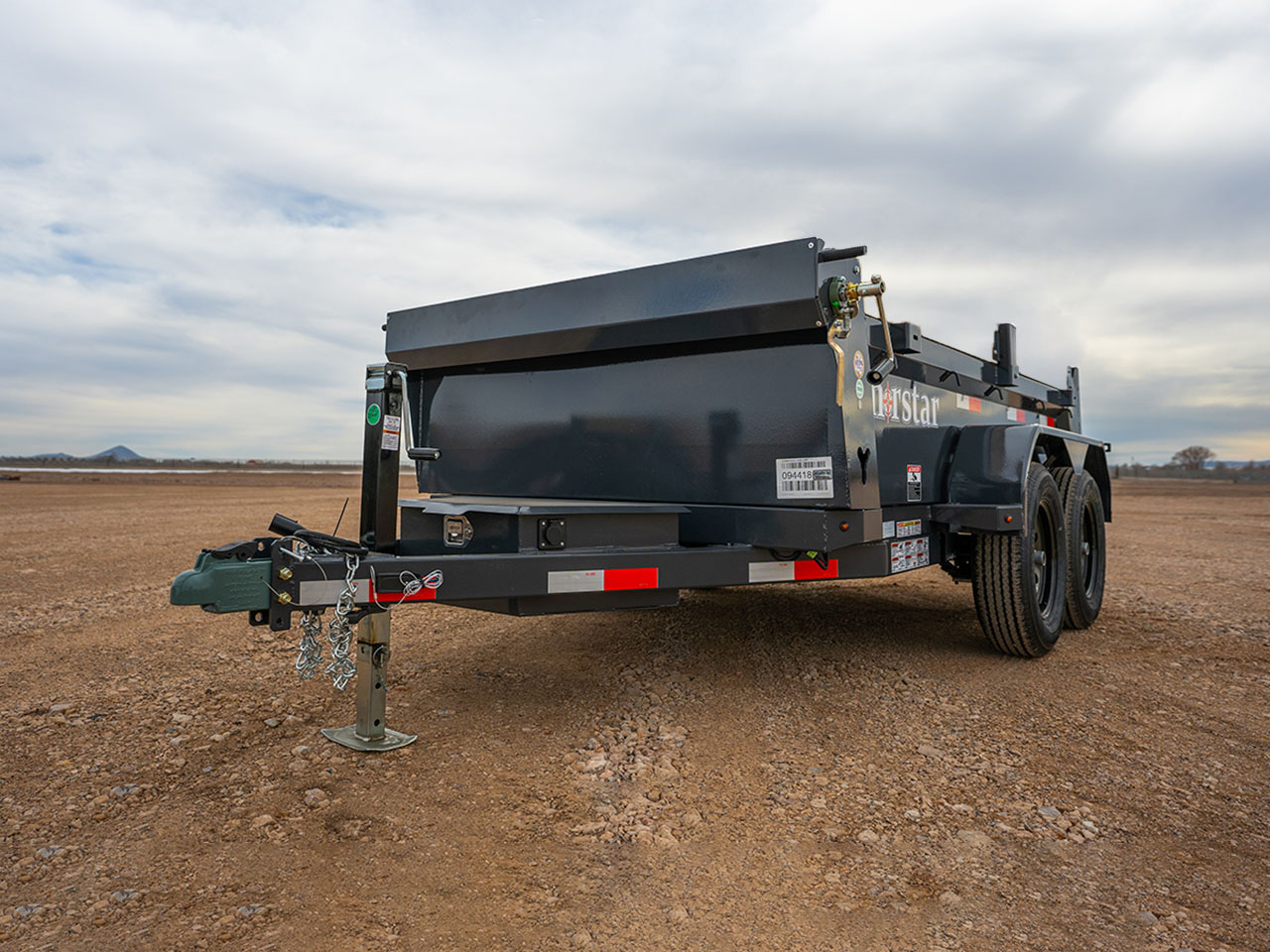 Iron Bull 5x10 7K Dump Trailer - DCB (Norstar) Iron Bull Trailer DCB6010032 ES2 V62