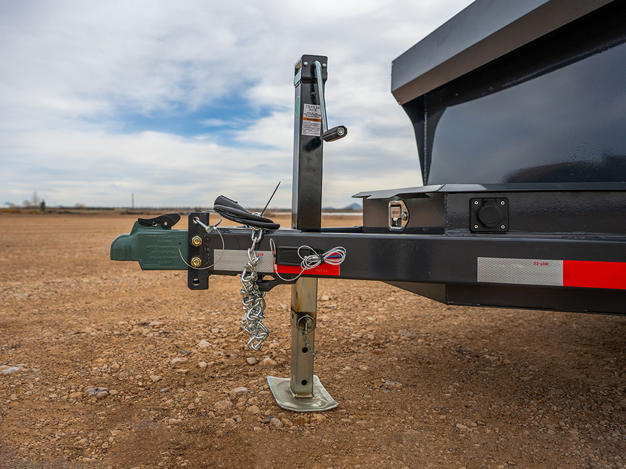 Iron Bull 5x10 7K Dump Trailer - DCB (Norstar) Iron Bull Trailer DCB6010032 ES2 V62