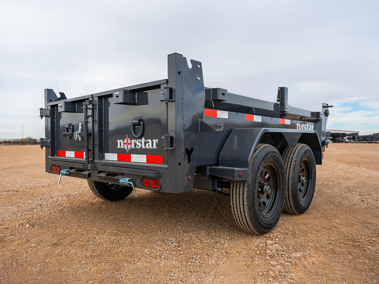 Iron Bull 5x10 7K Dump Trailer - DCB (Norstar) Iron Bull Trailer DCB6010032 ES2 V62