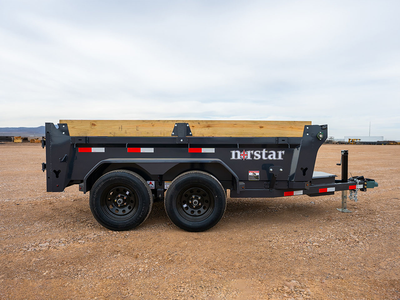 Norstar 5x10 7K Dump Trailer - DCB (Iron Bull) Iron Bull Trailer DCB6010032 ES2 V62