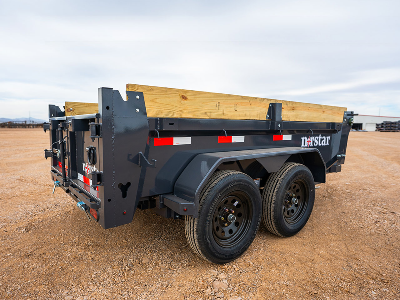 Norstar 5x10 7K Dump Trailer - DCB (Iron Bull) Iron Bull Trailer DCB6010032 ES2 V62