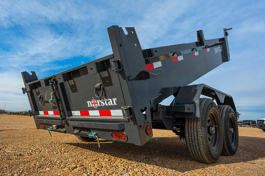 Iron Bull 6x12 10K Dump Trailer - DCB (Norstar) Iron Bull Trailer DCB7212052 ES2 V50