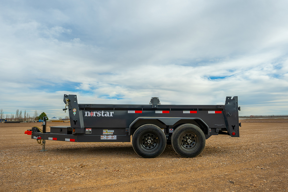 Iron Bull 6x12 10K Dump Trailer - DCB (Norstar) Iron Bull Trailer DCB7212052 ES2 V50