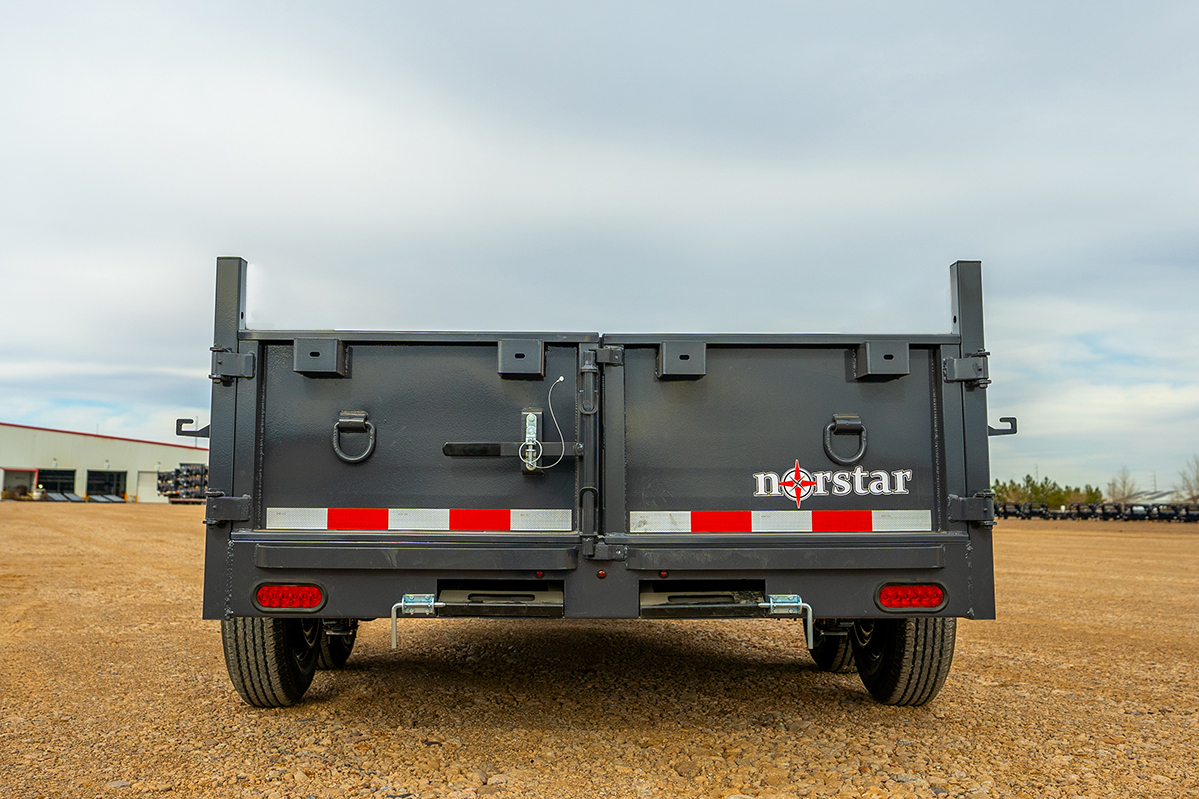 Iron Bull 6x12 10K Dump Trailer - DCB (Norstar) Iron Bull Trailer DCB7212052 ES2 V50