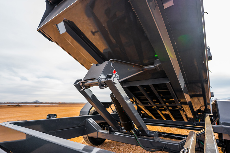 Iron Bull 6x12 10K Dump Trailer - DCB (Norstar) Iron Bull Trailer DCB7212052 ES2 V50