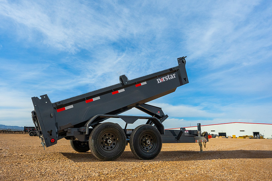Iron Bull 6x12 10K Dump Trailer - DCB (Norstar) Iron Bull Trailer DCB7212052 ES2 V50