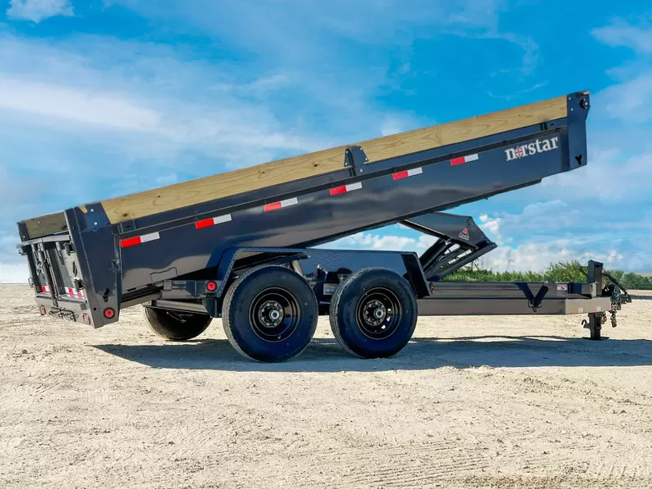 Nor Star 7x14 14K Dump Trailer - DCB Starter  (Iron Bull) Iron Bull Trailer DCB8314072 - S