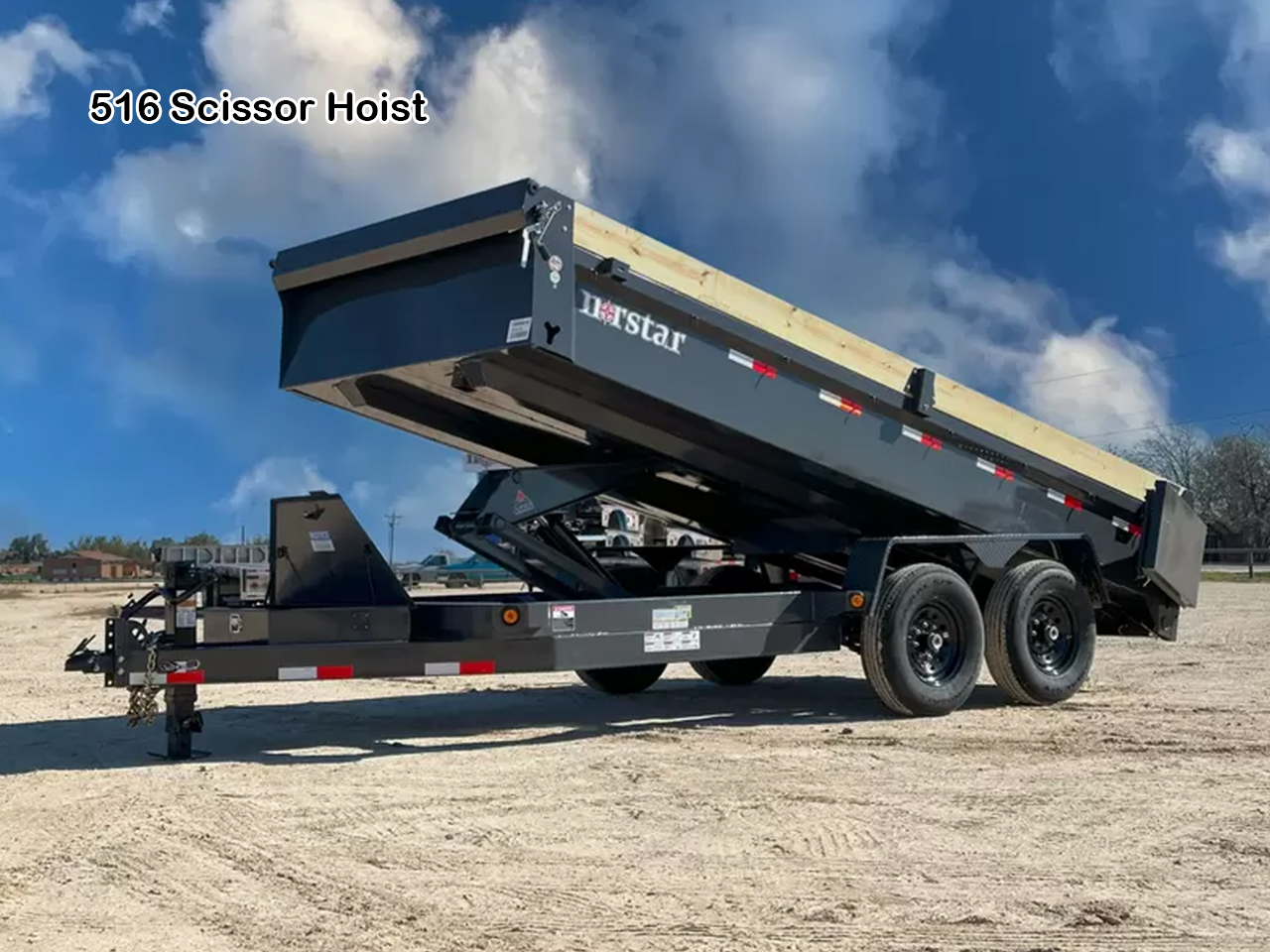 Iron Bull 7x14 14K Dump Trailer - DCB  (Norstar) Iron Bull Trailer DCB8314072