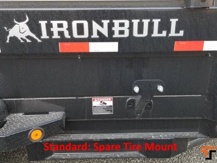 Iron Bull 5x10 10K Dump Trailer - Scissor V40 - DTB Iron Bull Trailer DTB6010052 v40