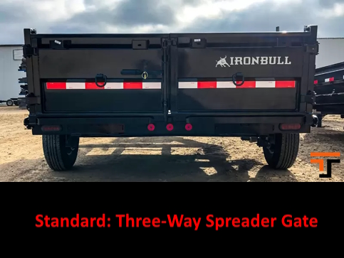 Iron Bull 5x10 10K Dump Trailer - Scissor V40 - DTB Iron Bull Trailer DTB6010052 v40