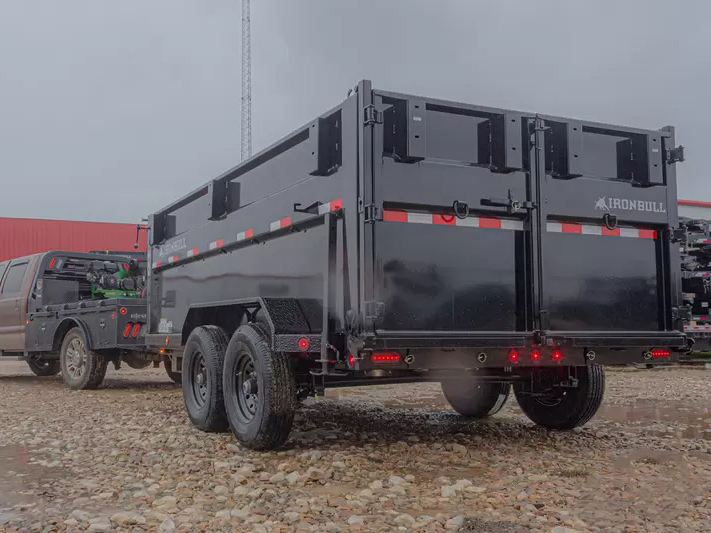 Iron Bull 7 x 12  14K  48" Dump Trailer - DTB  Trailer DTB8312072 S62