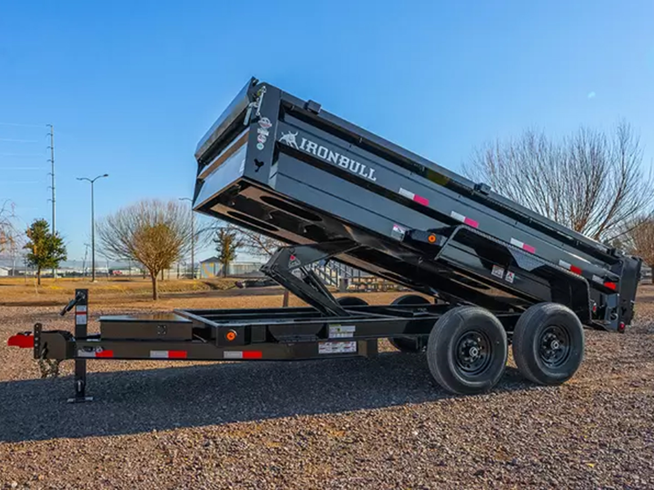 Iron Bull 7x14 14K Dump Trailer - DTB Iron Bull Trailer DTB8314072