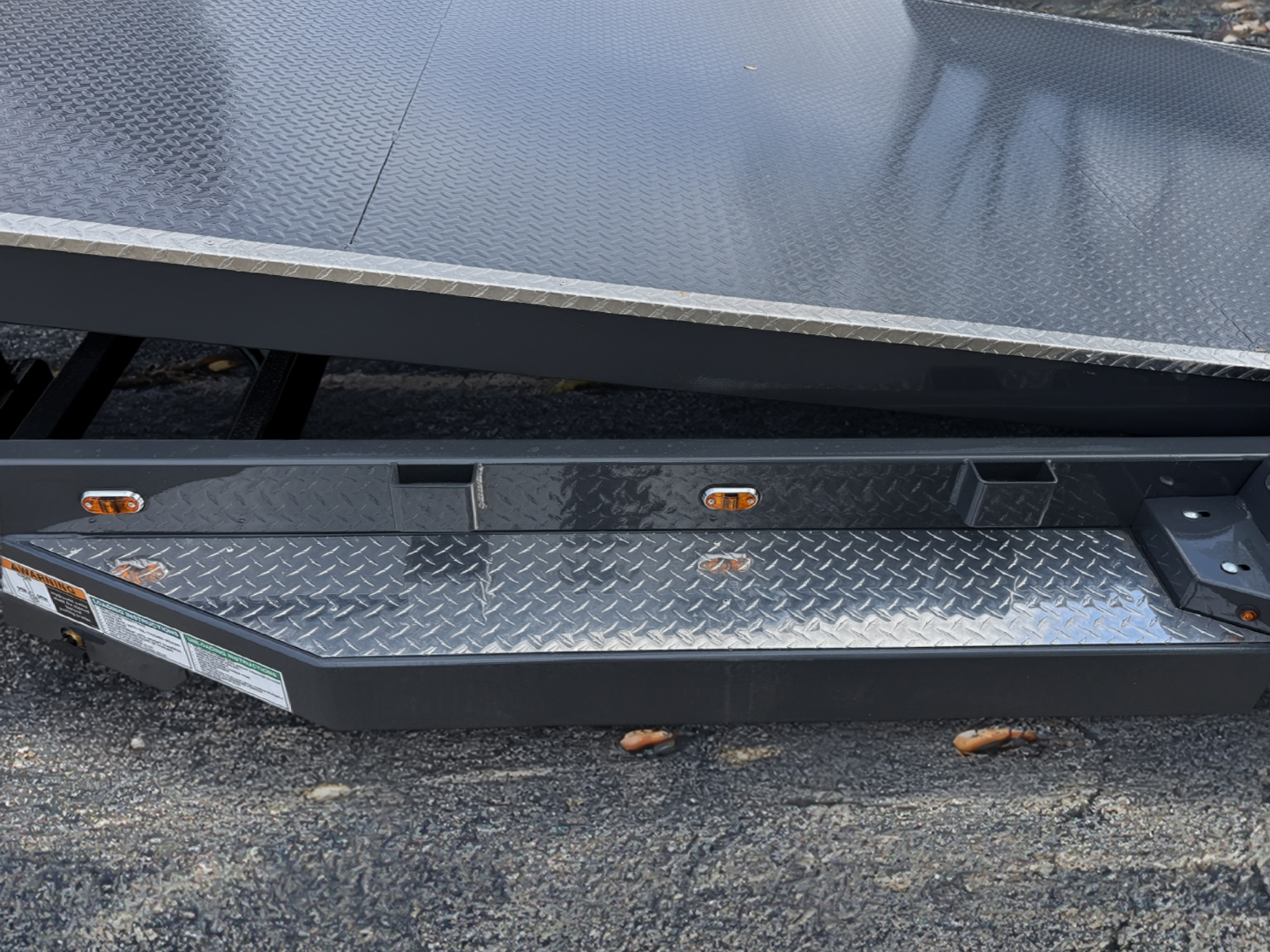 Iron Bull 7 x 20 7K Steel Gravity Tilt Car Hauler TRB Iron Bull Trailer TRB8320032