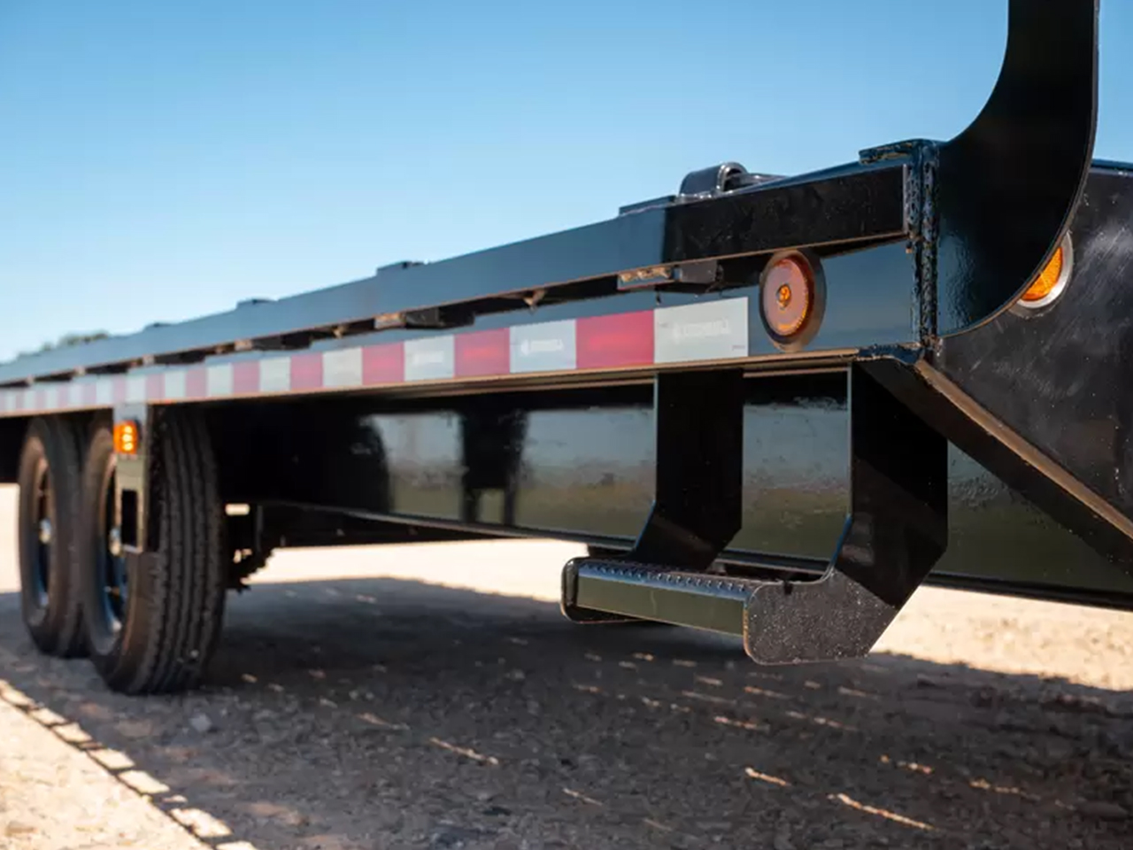Iron Bull 8.5 x 20 14K 10" I-Beam Pintle Equipment Trailer Iron Bull Trailer FDP0220072