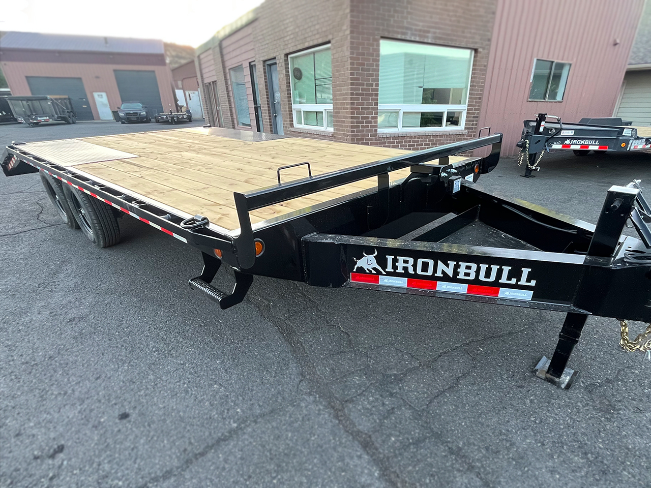 Iron Bull 8.5 x 20 14K 10" I-Beam Equipment Trailer Slide Iron Bull Trailer FDP0220072 D35