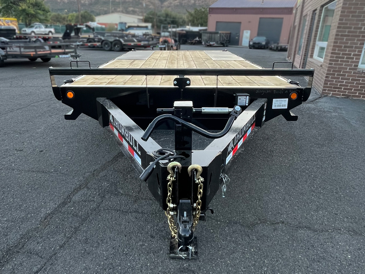 Iron Bull 8.5 x 20 14K 10" I-Beam Equipment Trailer Slide Iron Bull Trailer FDP0220072 D35