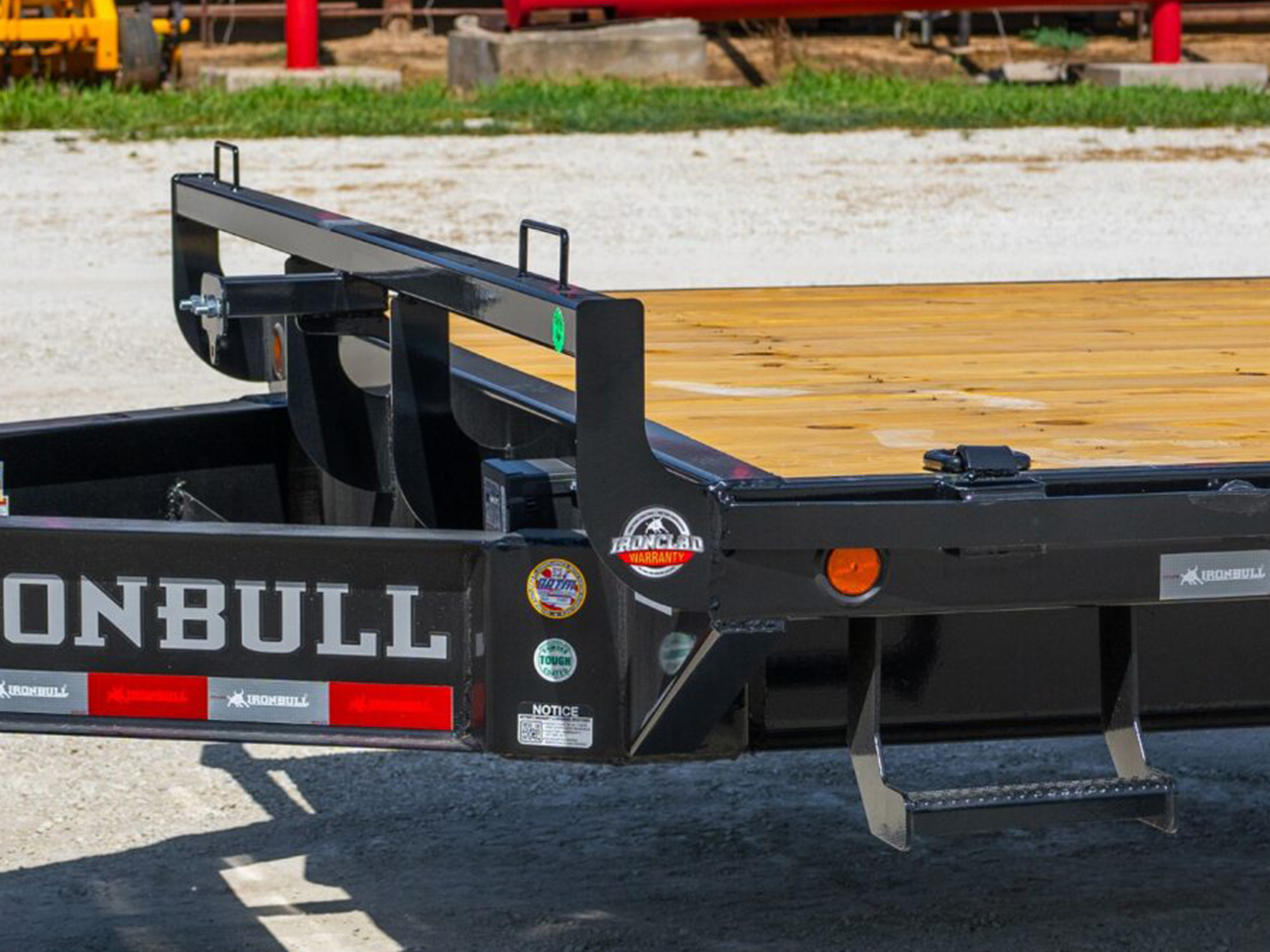 Iron Bull 8.5 x 20 14K 10" I-Beam Equipment Trailer Slide Iron Bull Trailer FDP0220072 D35