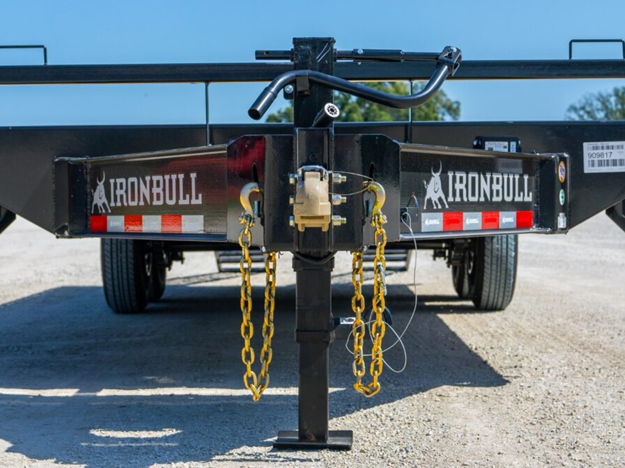 Iron Bull 8.5 x 20 14K 10" I-Beam Equipment Trailer Slide Iron Bull Trailer FDP0220072 D35