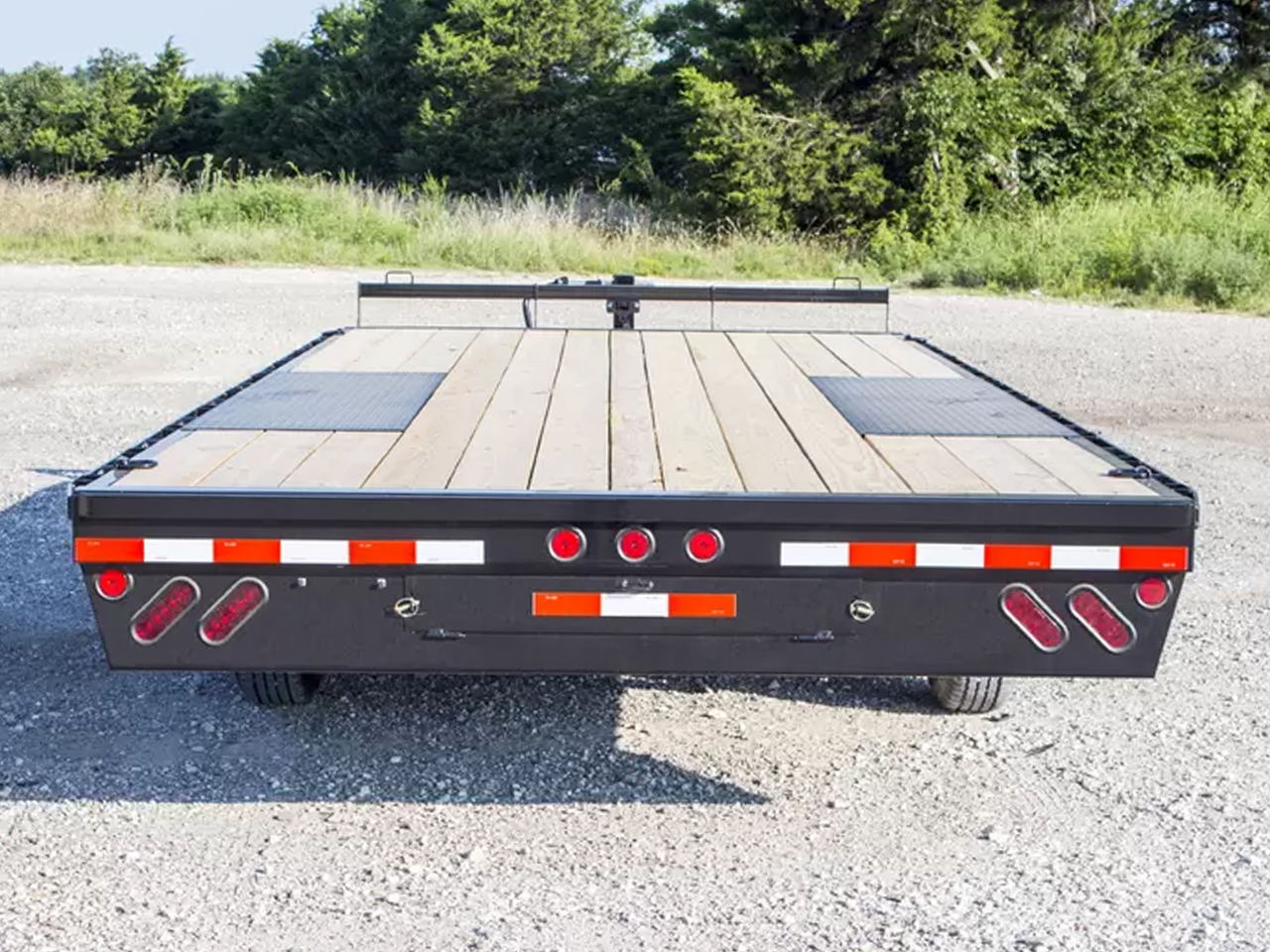Iron Bull 8.5 x 22 14K 10" I-Beam Pintle Equipment Trailer w/Rampage Ramps Iron Bull Trailer FDP0222072 D30