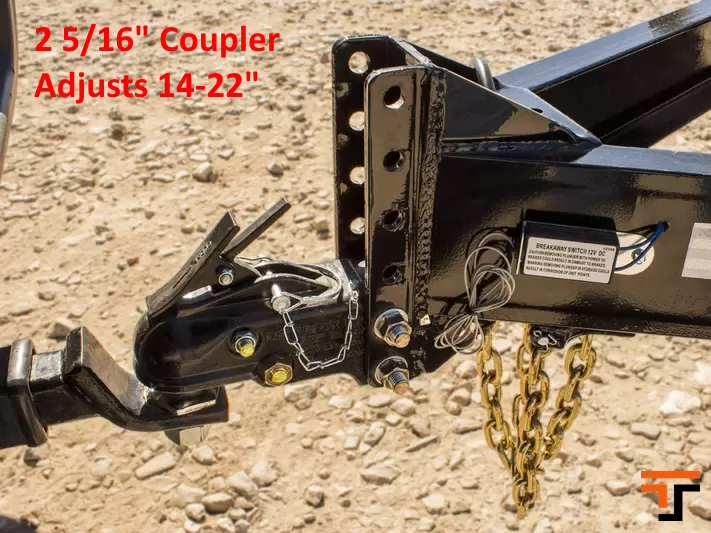 Iron Bull 7x22  14K  Equipment Trailer - ETB - Slide In Ramps Summit Trailer ETB8322072 D06