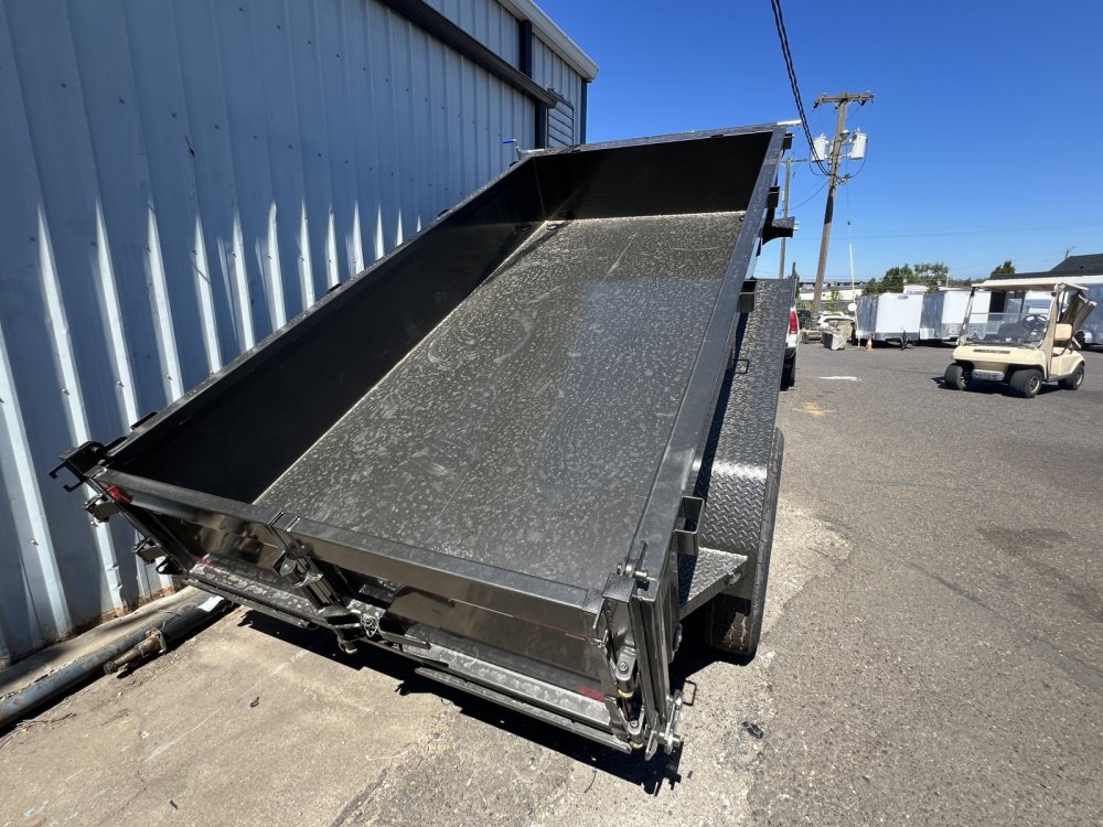 MAXX-D 6x12 12K D7X Dump Trailer 21" Solid Sides MAXX-D Trailer D7X-6X12-12K-21