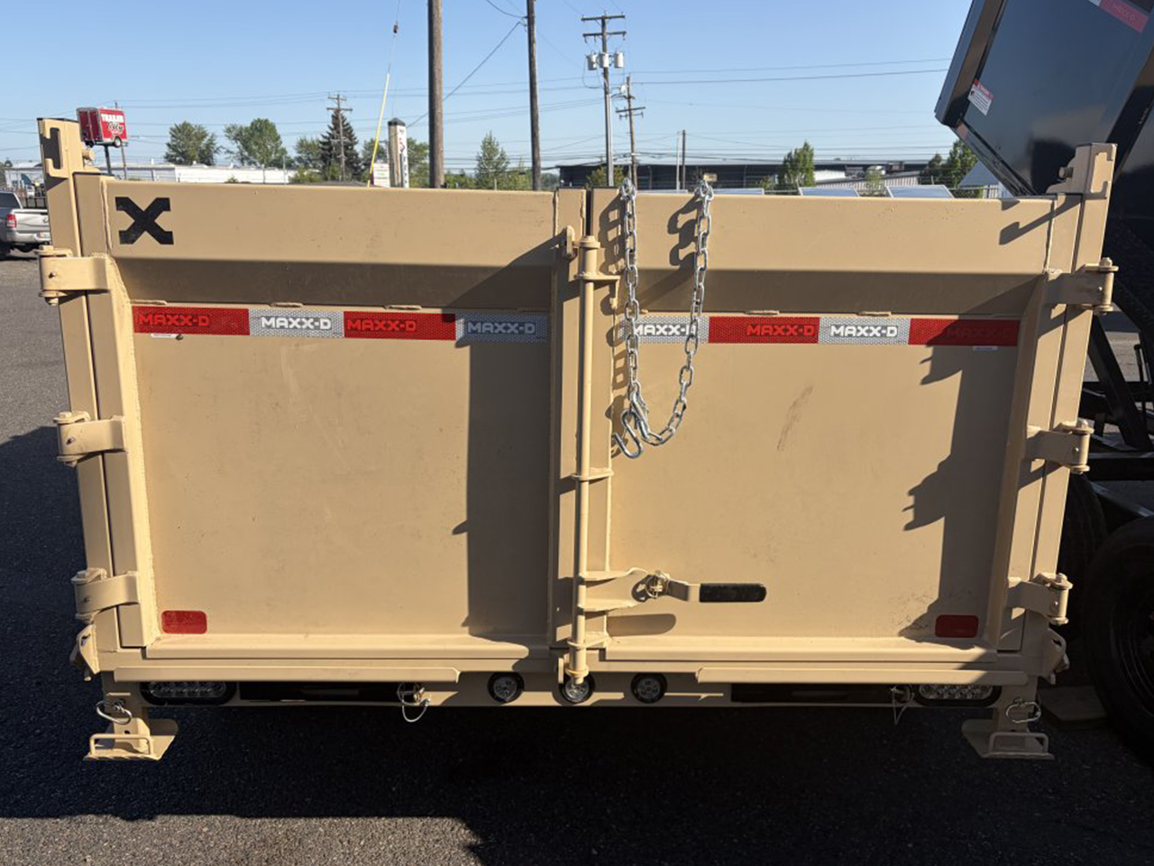 MAXX-D 6x12 14K D7X Scissor Lift Budget Friendly Dump Trailer w/36" Solid Sides MAXX-D Trailer D7B-6X12-14K-36